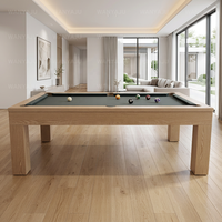 Table de jeu tout-en-un 3-en-1 : se transforme en billard, ping-pong et table à manger pour la maison