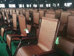 <span class=keywords><strong>Jardin</strong></span> extérieur Patio acier à bascule <span class=keywords><strong>confortable</strong></span> salon pliant inclinable chaise <span class=keywords><strong>de</strong></span> plage pliante zéro gravité chaise longue - Product Image 5