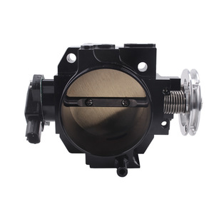 Boîtier de papillon Crastp K20 70mm Argent Noir pour Honda Civic K20A K24A2 Amélioration - Product Image 3