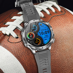Reloj inteligente AK75 2025, linterna de 1,9 pulgadas, resistente al agua, presión arterial, oxígeno en sangre, batería de 700mAh, reloj inteligente para deportes al aire libre para hombres - Product Image 4