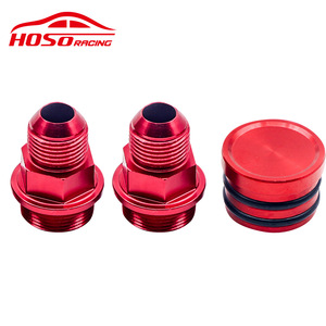 Hoso M28-10AN ติดตั้งเครื่องยนต์รถแข่งสำหรับฮอนด้า B16 B18C อลูมิเนียมอัลลอยสีดำ - Product Image 2