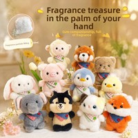 Pendentif Peluche Parfumée Format Paume avec Rembourrage en Coton PP 12cm, Charme de Sac Mignon, Porte-clés Unisexe, Cadeaux Personnalisés en Gros