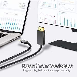 Кабель SYONG USB-C - HDMI 4K30Hz HDR, совместимый с MacBook, <span class=keywords><strong>iPad</strong></span>, iPhone, HD TV и другими устройствами (черный) - Product Image 3