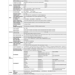 Boîtier de driver LED d'urgence Meanwell XLG-100-L-AB 100W, sortie 71 ~ 142V, étanche IP67, fonction de gradation 3-en-1 - Product Image 4