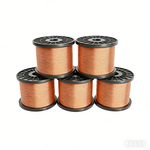 عرض المصنع: أسلاك نحاسية عارية عالية الجودة بأسعار منخفضة للموصلات الإلكترونية، مقاس 0.06 مم - 0.9 مم، أسلاك CCS - Product Image 1