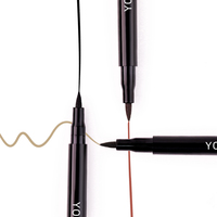 Eyeliner liquide noir imperméable de haute qualité, en gros, personnalisé, avec logo de marque privée, longue durée