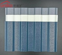 Prix d'usine Panneaux de toit ondulés enduits de couleur de toit en PVC Bardeaux anti-impact Prix Teja Toit en PVC pour maison Entrepôt Usine