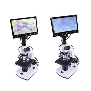 Microscopio Analizador de Esperma Animal Veterinario con Pantalla Digital Reutilizable de 7 Pulgadas para Operaciones de Inseminación Artificial en Mascotas - Product Image 3