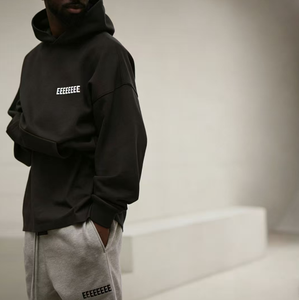 T-shirt Homme Oversize ESS Hoodie de la Marque de Luxe Esiatls, 100% Coton Premium, Motif Uni Hip Hop, Tissu Jersey <span class=keywords><strong>Fear</strong></span> God - Product Image 1