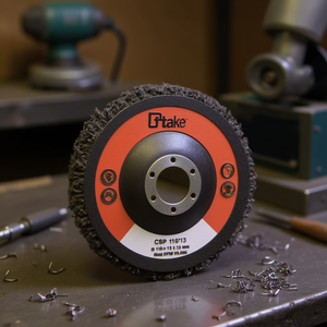 Disque de ponçage 115x13 mm, tige de 22 mm pour le meulage et le polissage du métal - Product Image 3