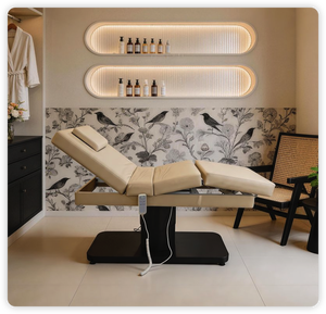 3 Motors Electric Facial Bed Multifunctional <b>Adjustable</b> Spa Massage <b>Table</b> Luxury Medical Treatment Salon Beauty Chair Bed - Product Image 6