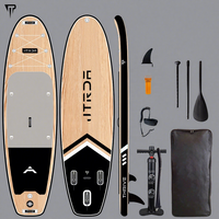 Planche de surf gonflable JTRDA 35 pouces Drop Stitch tout usage, design super stable, système à 3 ailerons, capacité 135 kg, ensemble complet