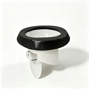 Anillo de cera de caucho flexible, ecológico y a prueba de olores, con diseño moderno para tuberías de desagüe de inodoro de 3 pulgadas con ajuste por compresión. - Product Image 1