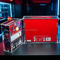 Vitrine pliable en acrylique SHP résistante aux UV pour modèles réduits de voitures 1:64 avec fermeture magnétique et conception anti-poussière pour collectionneurs