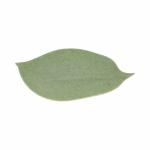 Vassoio decorativo a forma di foglia per decorazioni da tavolo o come centrotavola, design minimalista, colore verde - Product Image 6