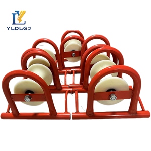 Rodillo de tracción de guía de tendido de cables de nailon y acero <span class=keywords><strong>para</strong></span> accesorios de <span class=keywords><strong>cableado</strong></span> subterráneo - Product Image 2