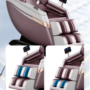 आधुनिक टिकाऊ चमड़े का पूर्ण शरीर शून्य गुरुत्वाकर्षण स्पा मालिश कुर्सी गर्दन के पैर के हाथ अनुप्रयोग के लिए संगीत शियात्सु कार्यों के साथ - Product Image 5