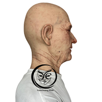 Masque en silicone réaliste fait main sur mesure, masque intégral masculin, pour travestissement, cosplay, fête, Halloween, accessoires de film, couvre-chef