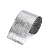 Bande auto-adhésive de papier d'aluminium de résistance thermique de revêtement de papier blanc