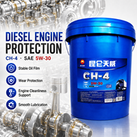 Huile moteur résistante à l'usure CH-4 5W30, huile diesel synthétique, Kunlun améliore l'efficacité de la combustion pour les véhicules diesel commerciaux