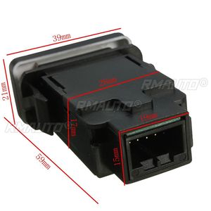 Interrupteur à bouton-poussoir de remplacement OEM LED vert 12V pour Toyota Landcruiser Hilux Prado 120 SERIES 2003-2009, barre lumineuse LED, éclairage de conduite - Product Image 6