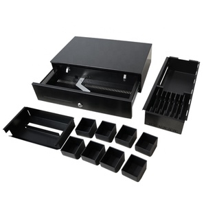 Sistema <span class=keywords><strong>de</strong></span> POS negro cerradura <span class=keywords><strong>de</strong></span> <span class=keywords><strong>la</strong></span> caja <span class=keywords><strong>de</strong></span> dinero <span class=keywords><strong>de</strong></span> Metal POS <span class=keywords><strong>la</strong></span> mejor estabilidad dinero en efectivo registro cajón - Product Image 4