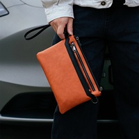 Tas Selempang Pria TILONSTAR TMB113, Tas Penyimpanan Perjalanan, Organizer Portofolio Pria, Dompet RFID