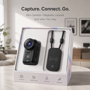 LOGO Thumb Sports <b>Camera</b> 1280P HD With Clip And Lanyard For Outdoor Activities - Product Image 2