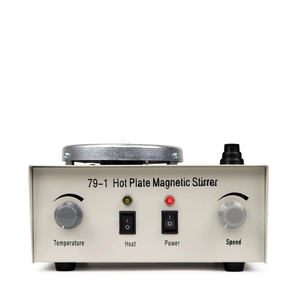 Agitador Magnético con Calefacción y Motor sin Escobillas, Agitador de Alta Velocidad de 2400 rpm, Agitador Magnético Potente de Grado Laboratorio - Product Image 1