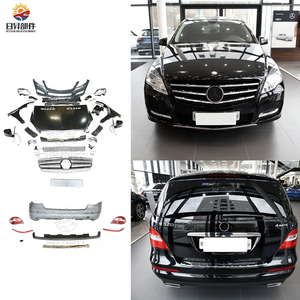 Nâng Cấp Để Maybach Phong Cách Bodykit Đối Với Mercedes-<span class=keywords><strong>Benz</strong></span> <span class=keywords><strong>R</strong></span> <span class=keywords><strong>Class</strong></span> W251 2006-2017 Phía Trước & Phía Sau Bumper Phụ Tùng Xe Hơi Set - Product Image 5