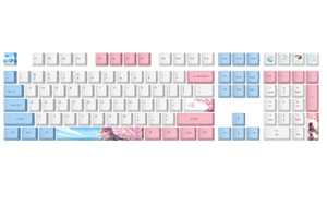 Nút Bấm Phím Cho Bàn Phím Cơ Nhật Bản Pbt <span class=keywords><strong>Dsa</strong></span> Dễ Thương Tùy Chỉnh Màu Trắng - Product Image 4