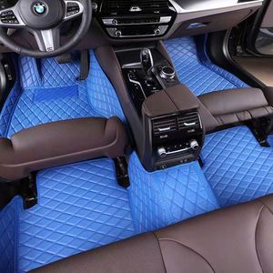 Alfombrillas de Coche Personalizadas de Cuero con Diseño de Camuflaje Forestal, de 10 mm de Grosor, Juego Completo de 5 Piezas para Tesla, Volkswagen, Range Rover - Product Image 6