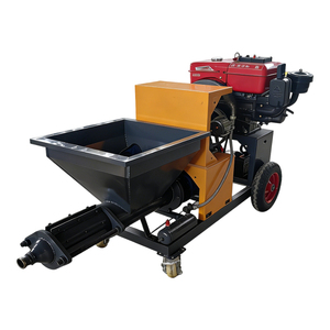 Çimento Harcı Püskürtme Makinesi Duvar Sıva Makinesi Tam Otomatik Macun ve Boya Püskürtme Makinesi - Product Image 3