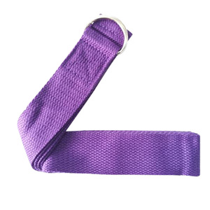 Sangle de Yoga en Coton Biologique Écologique pour Exercice et Fitness, Imprimée sur Mesure 183*3.8cm, Personnalisation de la Marque - Product Image 2
