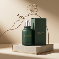 Nouvelle Tendance – Flacon de Parfum Cylindrique en Verre Dépoli Haut de Gamme pour Cosmétiques, 50ml, 30ml, 100ml, avec Atomiseur et Emballage Boîte