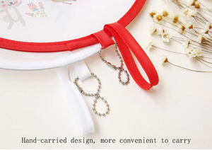 Custom Sublimation Printed Foldable Pocket Fan Flexible Flying <b>Disc</b> Fan - Product Image 2