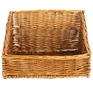 Wicker bread <b>basket</b> food fruit <b>storage</b> woven <b>basket</b> <b>rattan</b> willow tray - Product Image 5