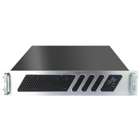 Boîtier d'ordinateur serveur en rack 2U 19 pouces pour carte mère Micro ATX en stock