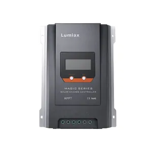Lumiax 40A 12V 24v太阳能系统电池lifepo4闭路电视摄像机太阳能充电控制器mppt