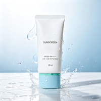 Crème solaire SPF50 PA+++ 50 ml, étiquette privée OEM pour tous types de peaux