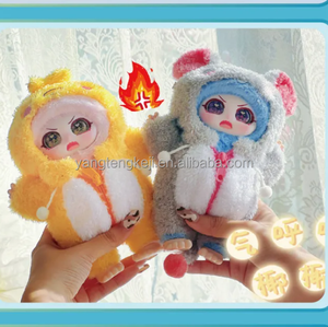 Venta caliente 3 bebés Miffed Yeye <span class=keywords><strong>serie</strong></span> caja ciega dibujos animados <span class=keywords><strong>Cinnamoroll</strong></span> muñecos de peluche figuras para regalos - Product Image 4