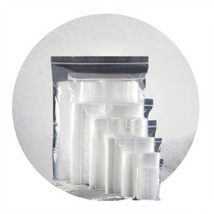 Emballage cosmétique, sac en plastique jetable à fermeture éclair, pochette anti-humidité pour bijoux et vêtements, impression en gravure pour la finition de surface - Product Image 3