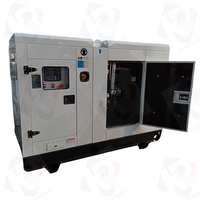 Grupo Electrógeno Diésel Súper Silencioso de 20KW-80KW, 50/60Hz, Generación de Energía de Reserva con Opción ATS