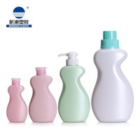 Prix d'usine, flacons de forme spéciale, emballages liquides vides personnalisés, contenants cosmétiques en plastique PE