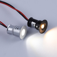 1W LED Mini Spot Encastré Éclairage Maison Cuisine Plafonnier DC12v