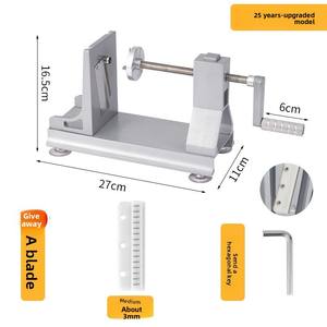 เครื่องหั่นผักแบบมือหมุน เครื่องหั่นและซอยผักเชิงพาณิชย์ เครื่องหั่นแครอท เครื่องหั่นมันฝรั่ง เครื่องหั่นสำหรับร้านอาหาร - Product Image 5