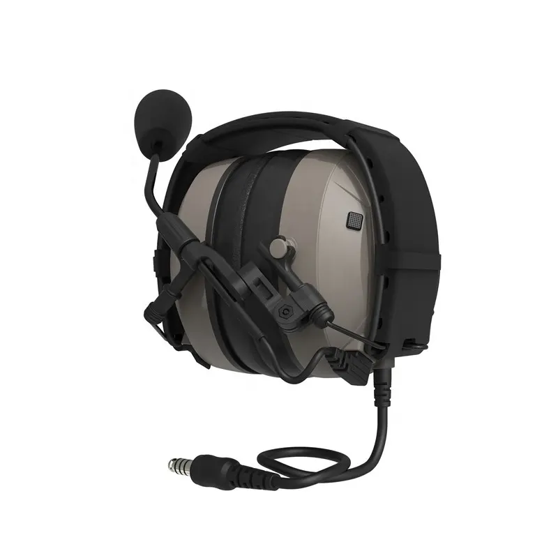 Noise-Canceling Hunting Safety Amplification Hearing Protection NRR 22dB Earmuffs EHK007 Headset for RT22 RT21 H-777 RT68