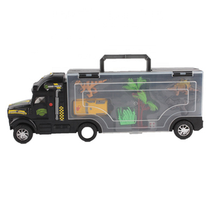 Vendita calda di trasporto pressofuso <span class=keywords><strong>camion</strong></span> modello di <span class=keywords><strong>camion</strong></span> con dinosauro giocattoli in metallo per bambini fabbricati in vendita calda - Product Image 5