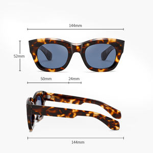 Fabricante de Gafas de Sol Lenlook, Gafas de Sol de Moda con Armazón de Acetato Personalizadas, Novedad para Mujer - Product Image 5