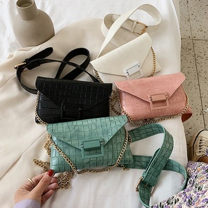 Personnalisé d'été modèle <span class=keywords><strong>en</strong></span> pierre élégant chaîne de poitrine à rabat sac <span class=keywords><strong>banane</strong></span> sac à main sacs à main sac à <span class=keywords><strong>bandoulière</strong></span> - Product Image 1